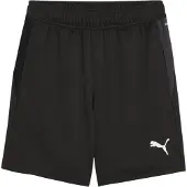 Puma Träningsshorts teamGOAL - Svart/White/Mörkgrå Barn, storlek 140 cm