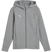 Puma Sportsweatjacka 'Team Final' grå