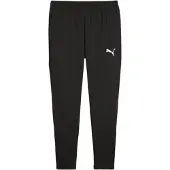 Puma Träningsbyxor teamGOAL Slim - Svart/Vit, storlek Medium
