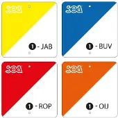 Sporti France Orienteringsmarkörer Set 40 Enheter