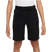 Nike Shorts Nsw Tech Fleece - Svart Barn, storlek XL: 158-170 cm