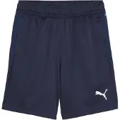 Puma Träningsshorts teamGOAL - Marinblå/White Barn, storlek 152 cm