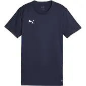 Puma Tränings T-Shirt teamGOAL - Marinblå/Vit Dam, storlek X-Small