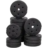 inSPORTline Skivstång och hantelset 40 kg