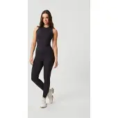 Björn Borg Studio Highwaist Rib Tights Svart, XS