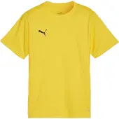 Puma Tränings T-Shirt teamGOAL - Gul/Svart Barn, storlek 152 cm