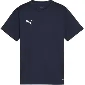 Puma Tränings T-Shirt teamGOAL - Navy/Vit Barn, storlek 140 cm