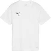 Puma Tränings T-Shirt teamGOAL - Vit/Svart/Fjädergrå Barn, storlek YL/152 cm