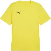 Puma Tränings T-Shirt teamGOAL - Gul/Svart, storlek 3XL