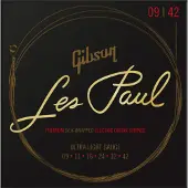 Gibson Les Paul Premium Ultra-Light Electric Guitar Strings 9-42