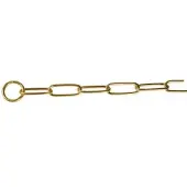 Annan Tillverkare Stryphalsband Kätting Rak Mässing (Längd: 75cm)
