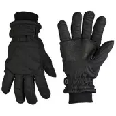 Mil-Tec Black Thinsulate Gloves (Storlek: Medium)