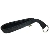 Annan Tillverkare Loboo Halsband Polstrad Halvstryp 50mm (Färg: Svart, Längd: 40cm)