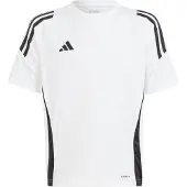 Adidas Tränings T-Shirt Tiro 24 - Vit/Svart Barn, storlek 140 cm