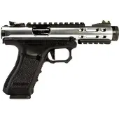 WE Airsoft WE G-Series Galaxy 6mm GBB Semi & Fullauto - Silver