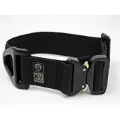 K9 Thorn Alpha Cobra Hundhalsband 45mm (Färg: Svart, Storlek: Medium)