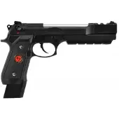 WE Airsoft WE Biohazard M92 Gen2 Full Auto 6mm - Svart