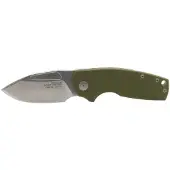 SOG Stout SJ Clip Point - OD/Stonewash