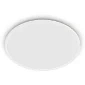 Philips Supertunn taklampa 15 W, Vit, Metall, Plast, IP54, Terass, Trädgård, II, Modern