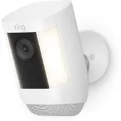 Ring Spotlight Cam Pro - Battery - White 8SB1S2-WEU1 WiFi IP Övervakningskamera 1920 x 1080 pixel