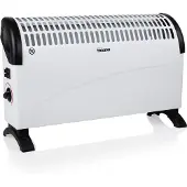 Tristar KA-5911, Elektrisk konvektionsvärmare, inomhus, Golv, Vit, Knappar, Rotations-, 1500 W