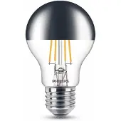 Philips Deco - LED-glödlampa med filament - form: A60 - E27 - 7.2 W (motsvarande 50 W) - klass A+ - varmt vitt ljus - 2700 K - spegelkrona