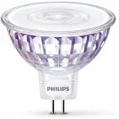 Philips - LED-spotlight - GU5.3 - 5 W (motsvarande 35 W) - klass G - inställbart varmt vitt ljus - 2200-2700 K