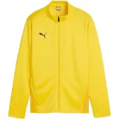 Puma Träningsjacka teamGOAL - Gul/Svart Barn, storlek 164 cm