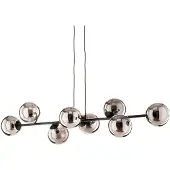 Emibig Hänglampa Glassy LIGHTING, dimbar, Svart, Vardagsrum / matsal, Glas, Modern, Pendellampa