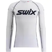 Swix Men's RaceX Classic Long Sleeve Bright White/ Dark Navy