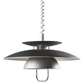 LINDBY Taklampa , Nadija, dimbara, Grå, Kök, Metall, Skandinavisk
