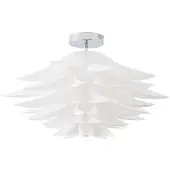 LINDBY Taklampa Rimon , dimbar, Vitt / opal, Vardagsrum / matsal, Syntetmaterial, Modern, Taklampa