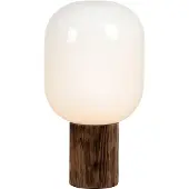 Markslöjd Bordslampa Skene 108663 trä/vit 1x40W E27