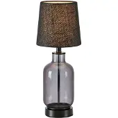 Markslöjd Bordslampa , Costero, Svart, Vardagsrum, Glas