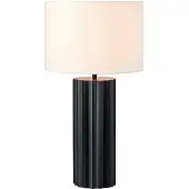 Markslöjd Bordslampa Hashira, Svart, Vardagsrum / matsal, Textil / tyger / siden, Bordslampa