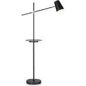 Markslöjd Golvlampa Linear, Svart, Vardagsrum / matsal, Metall, Skandinavisk, Golvlampa
