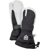 Hestra Heli Ski, 3-Finger Skidhandskar, Dam, Svart