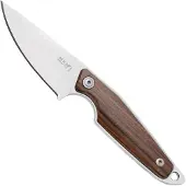 MKM Knives MKM Makro 1 Droppoint MK-MA01-S Santos Wood, fixed knife, Jesper Voxnaes design