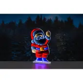 Finn-Lumor Ljusdekoration Spegelljus Jultomte
