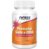 NOW,NOW Foods,NOW,NOW Foods , Prenatal Gels + DHA, 90 mjuka kapslar