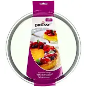 Patisse tenn för kakor 28 x 3,5 cm stål silverfärgad