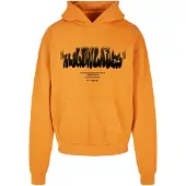 MJ Gonzales Sweatshirt 'Rising' orange / svart