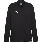 Puma Träningsjacka teamFINAL - Svart/Silver, storlek Small