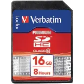 Verbatim - Flash-minneskort - 16 GB - Class 10 - SDHC
