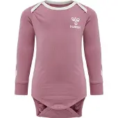 Hummel Body l/ä - HmlMaule - Heather Rose - - 74 - Body L/Ä