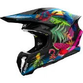 Airoh Twist 3 Amazonia Svart/Rosa/Grön/Blå XS Unisex sort