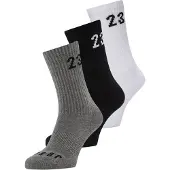 Jordan Sportsockor 'Essential' gråmelerad / svart / vit