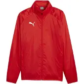 Puma Sportjacka 'TeamGoal' röd / vit