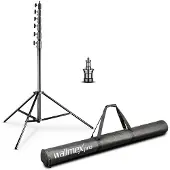 Walimex 16331, 3 ben, Svart, 7,3 m, 5,5 kg