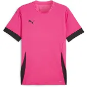Puma Tränings T-Shirt teamGOAL - Rosa/Svart Barn, storlek 164 cm